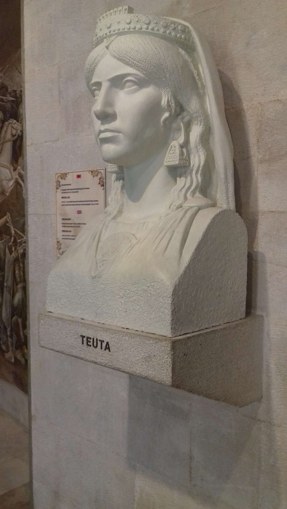 Monument of Teuta, Muzeu i Krujes. By A.jobs02, CC BY-SA 4.0